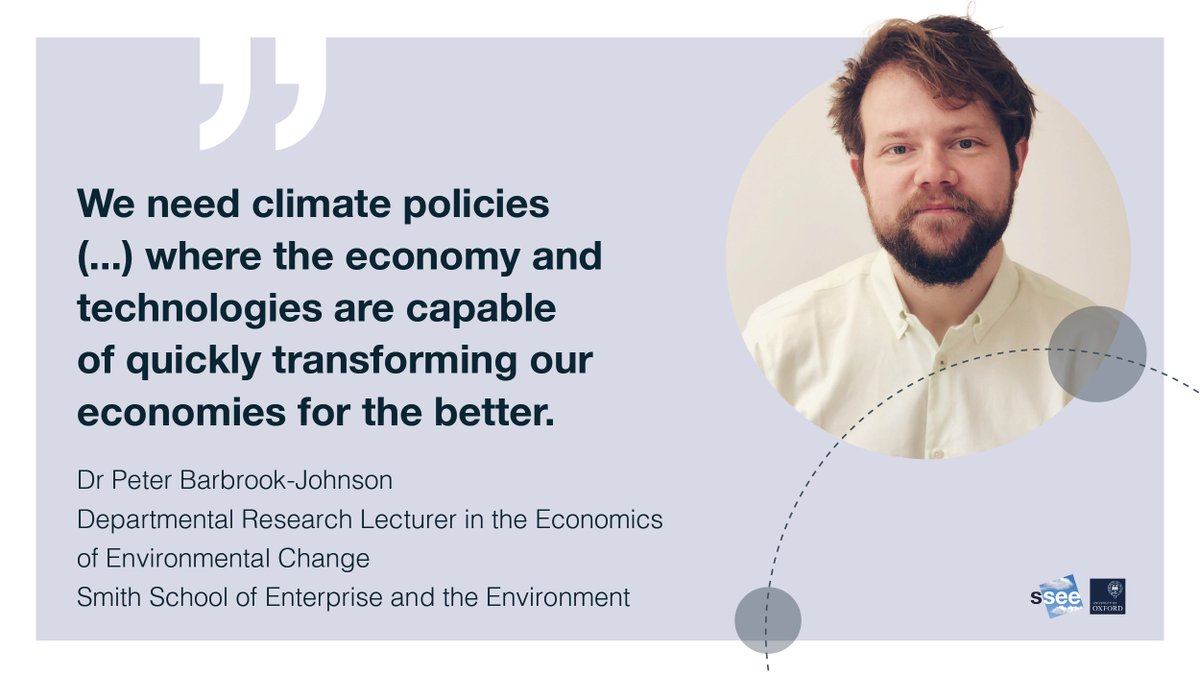 'We need #ClimatePolicies which are pragmatic and practical, designed with an understanding of where the economy and technologies are capable of quickly transforming our economies for the better.' @bapeterj New paper: academic.oup.com/oxrep/article/…