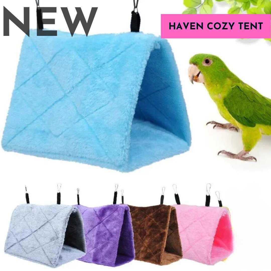 FluffAndFloof's tweet photo. Transform your pet's cage into a haven of comfort with our Haven Cozy Tent! Crafted from luxurious plush material, this reinforced tent maintains its shape, providing a durable and stylish retreat for birds and small caged pets. 
XOX
FLUFF &amp; FLOOF 📷
#pet #petlover #Petbed https://t.co/XH5y9dLsYW