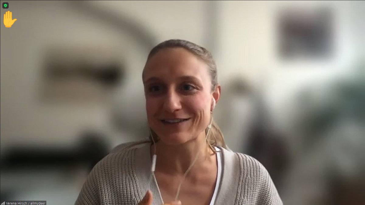 Verena Hirsch ( <a href="/allmydeer/">allmydeer</a>) im #FoodieCafé: Mir ist wichtig, dass nachhaltige Ernährung für alle Menschen möglich gemacht wird – egal wo wir einkaufen gehen.