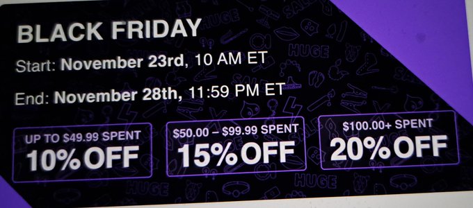 Throwing a thx for the love savings your way #BlackFriday2023 #BlackFriday #BlackFridayDeals #sale #thanksgiving2023<a href="/tag/blackfriday2023"class="tags">#BlackFriday2023</a><a href="/tag/sale"class="tags"><span>#sale</span></a><a href="/tag/thanksgiving"class="tags"><span>#thanksgiving</span></a><a href="/tag/blackfriday"class="tags"><span>#blackfriday</span></a><a href="/tag/turkeyday"class="tags"><span>#turkeyday</span></a><a href="/tag/blackfridaydeals"class="tags"><span>#blackfridaydeals</span></a>