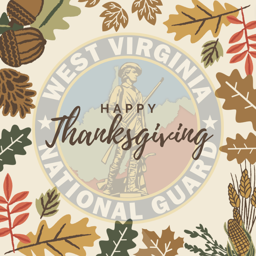 WVNationalGuard's tweet photo. “Not what we say about our blessings, but how we use them, is a true measure of our thanksgiving.” – W.T. Purkiser, American Scholar. To &amp; from our #OneGuard family, Happy Thanksgiving! #RememberTheDeployed https://t.co/xpGOs6zJxl