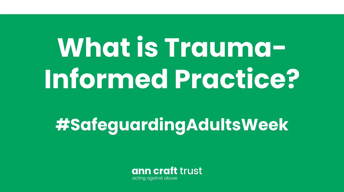 medway_council's tweet photo. Trauma from past experiences can affect anyone and continue to impact people. Everyone has a role in supporting them by understanding the person and what is important to them.  

https://t.co/T8oVkpb51S

#SafeguardingAdultsWeek #SeeReportStop https://t.co/o74TmJaR4p