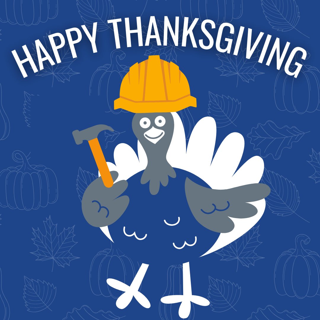 Happy Thanksgiving! We hope your day is filled with family, friends and yummy food. 

#WVCA #WVContractors #WabashValley #UnionConstruction