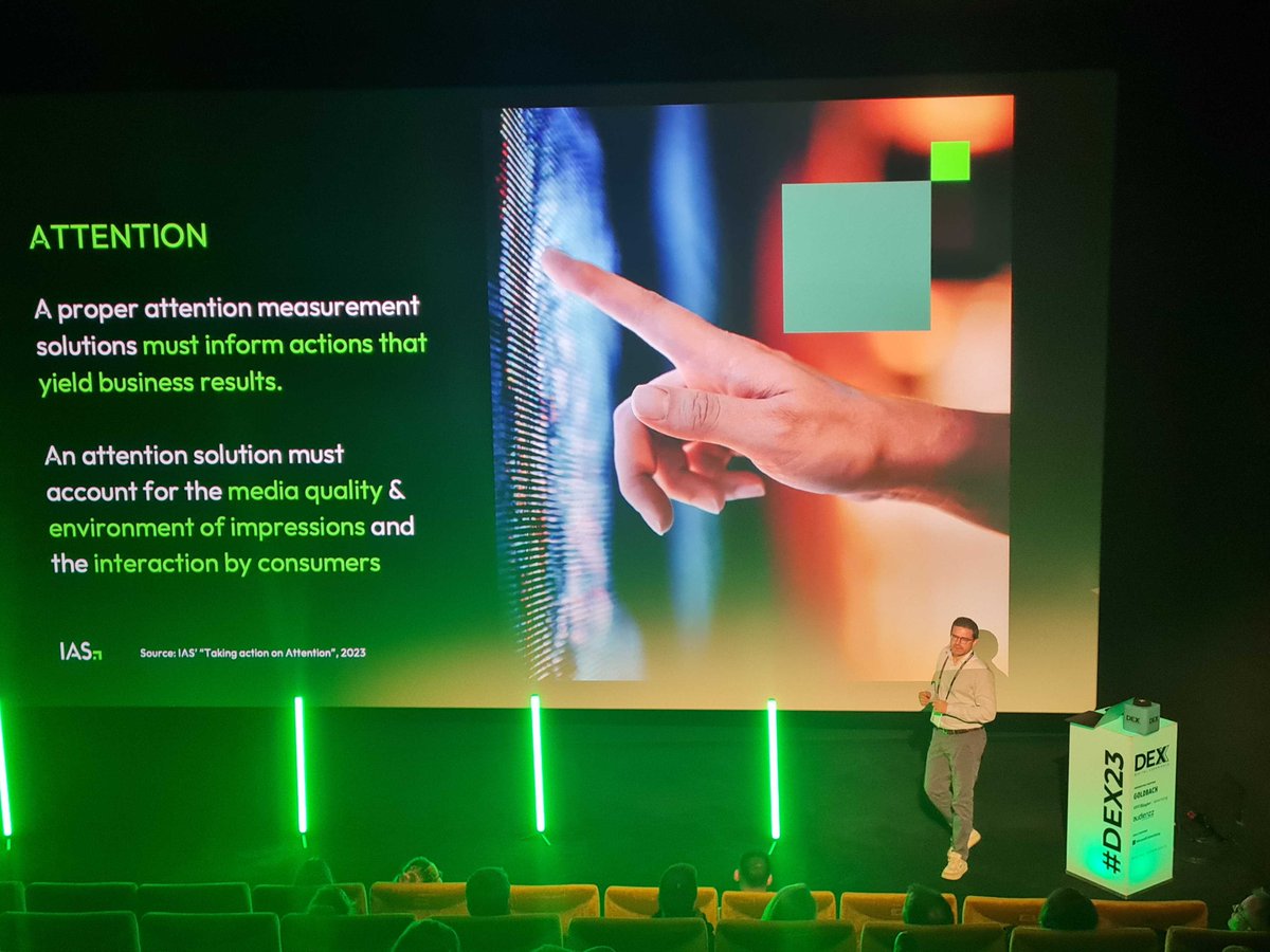 integralads's tweet photo. This week, IAS was proud to sponsor IAB Switzerland Association's #DEX23, where Senior Director Jan Philipp Hinrichs delivered an in-depth workshop on the importance of measuring attention, and how marketers can better harness it among their target consumers. https://t.co/GQlz7aLtNs