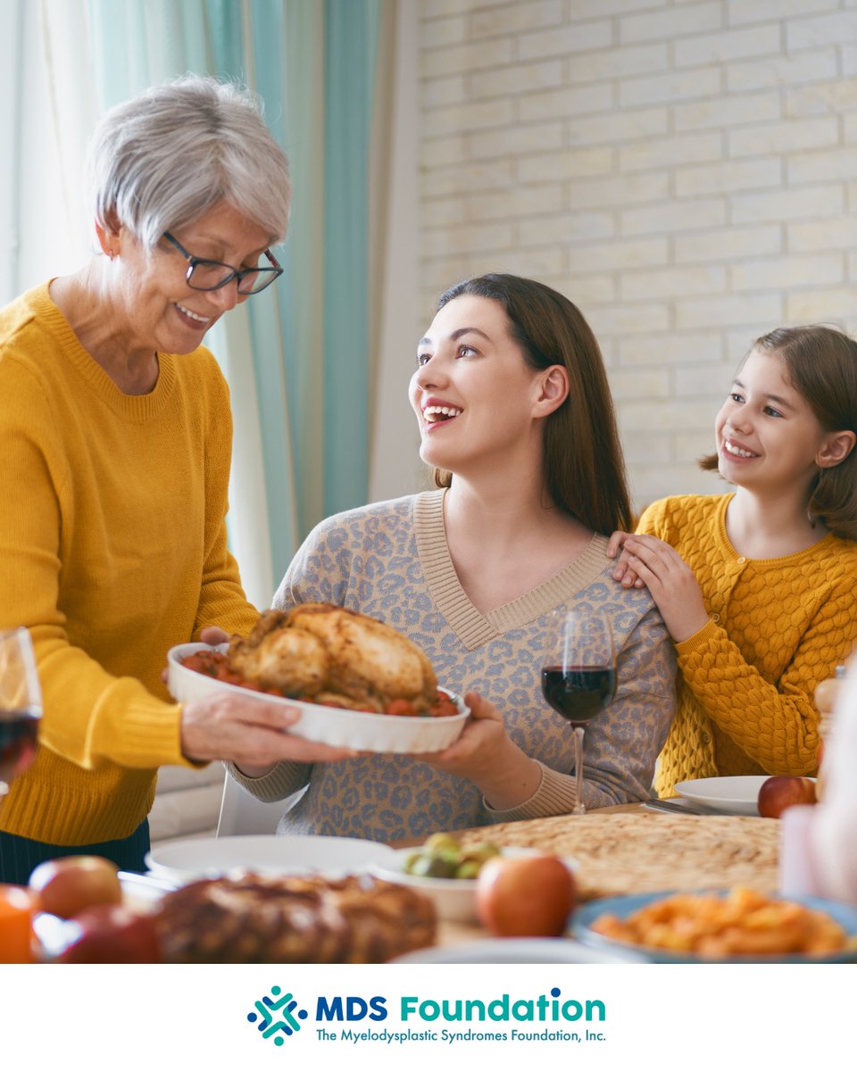 MDSFoundation's tweet photo. Wishing you and your family a Happy Thanksgiving. 💙
We are thankful for our incredible community of supporters, healthcare professionals, caregivers, and the patients who put their trust in us every day.
#MDSFoundation #Thanksgiving https://t.co/YmPc8ePMRp