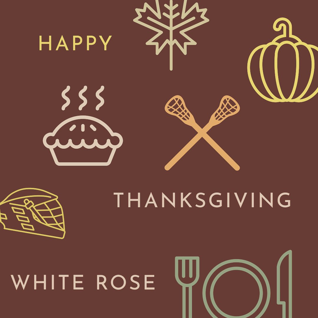 We are extremely grateful for all of you and the community that this club provides. In the highs and the lows and the with the wins and the losses, we will always remain thankful! 

Happy Thanksgiving