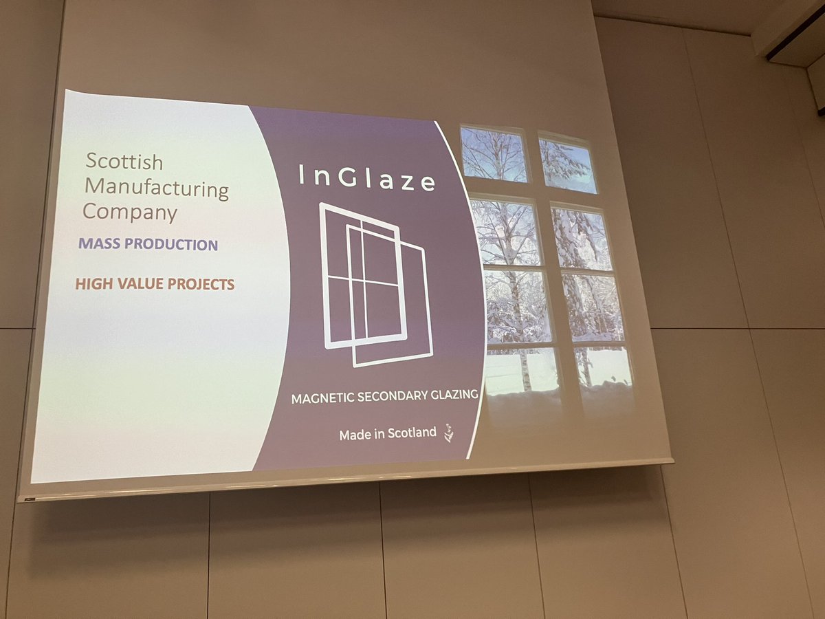 Weemaria76's tweet photo. @ScottishEDGE great pitch from Inglaze how many window L-EDGE-S must they guys see #EDGE22 https://t.co/jJPvXXPkqV