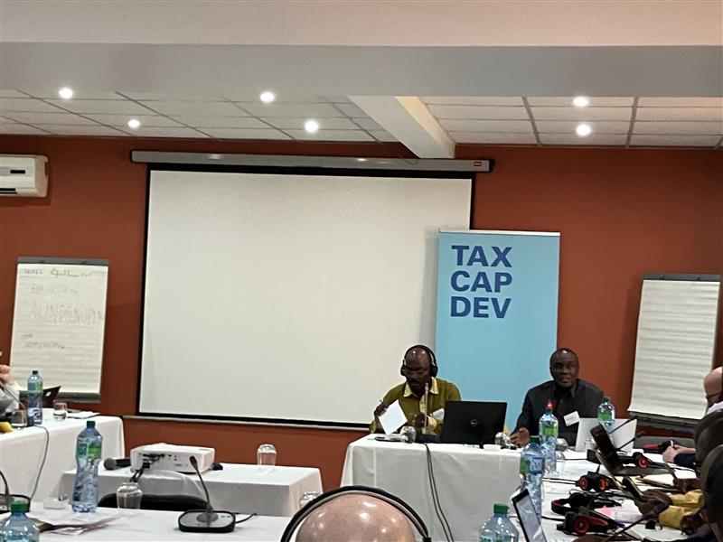 TaxCapDev's tweet photo. Second roundtable of the day "Taxing the informal economy – a pot of gold or simply misunderstood?" is chaired by James Suah Shilue, the Director for Platform for Dialogue and Peace (P4DP), Monrovia. https://t.co/FFLm7cpUI3