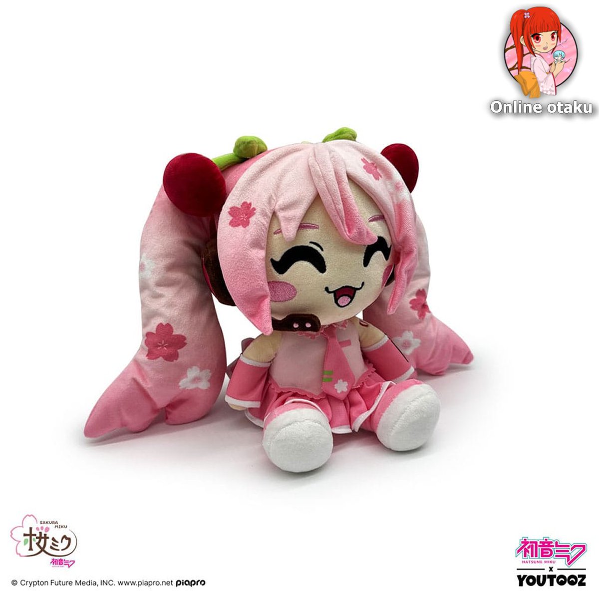 OnlineOtakuShop's tweet image. 🌸 Embrace the world of music and cuteness with the charming &quot;Hatsune Miku Plush Figure - Sakura Miku 22 cm&quot;! 🎶
online-otaku.nl/en/shop/item/1…
#HatsuneMiku #SakuraMiku #PlushFigure #CollectibleFigures #OnlineOtaku #AnimeFigure #FigureCollection #CollectibleFigure