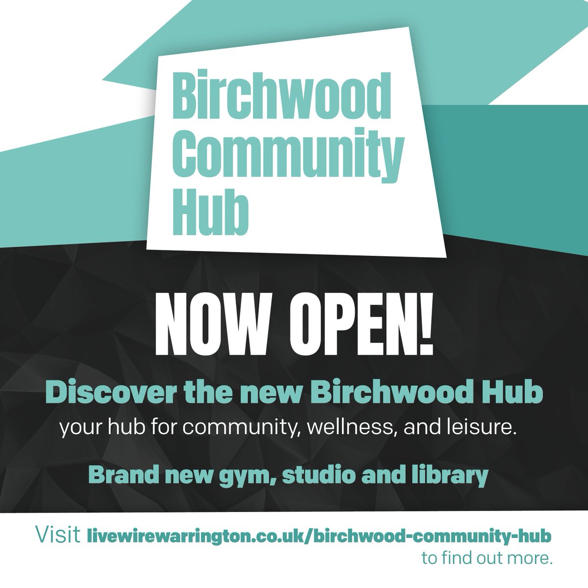 YourLiveWire's tweet photo. We are happy to share some incredible enhancements funded by @WarringtonBC at our hub aimed to elevate your overall experience. 

Your health and wellbeing remain our priority. Take a look at what's new 👇

https://t.co/7VTMOP4dw8 https://t.co/P5OovPtrI9