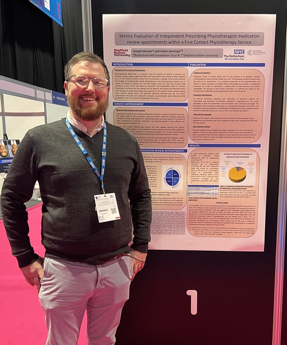 Happy to be able to present my poster @TherapyExpo over the two days. Thanks to @HelenSJennings for all her help. 
@RotherhamNHS_FT @rotherham_ahps @RotherhamCTD @RotherhamACP #therapyexpo #FCP