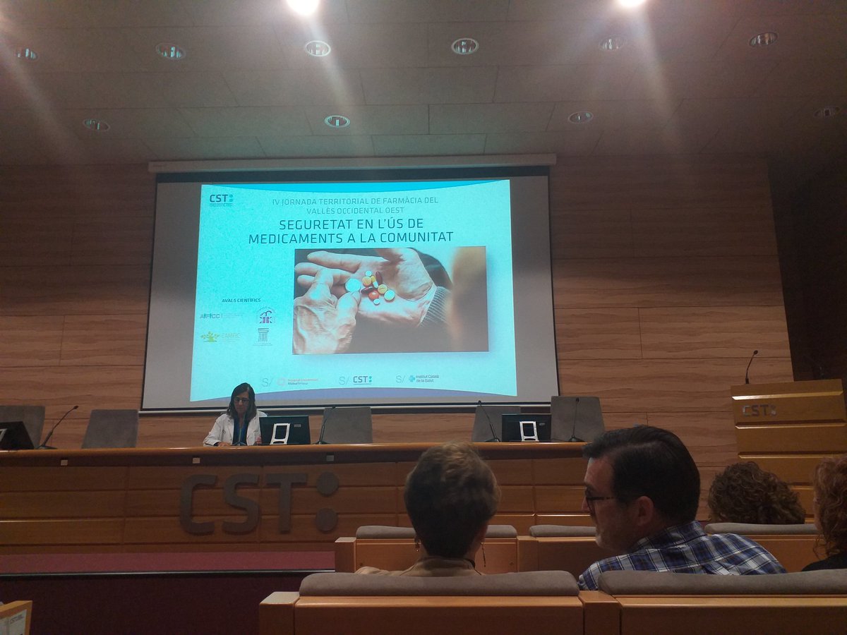 Marc Matarrodona (@marcmatarrodona) on Twitter photo Molt bona la IV Jornada Territorial de Farmàcia del Vallès Occidental Oest. Seguim col•laborant <a href="/CSTerrassa/">Consorci Sanitari Terrassa - Hospital Universitari</a> i <a href="/Mutua_Terrassa/">MutuaTerrassa</a> per la qualitat assistencial i la seguretat dels nostres ciutadans, en aquest cas, la dels medicaments Molt bona la IV Jornada Territorial de Farmàcia del Vallès Occidental Oest. Seguim col•laborant <a href="/CSTerrassa/">Consorci Sanitari Terrassa - Hospital Universitari</a> i <a href="/Mutua_Terrassa/">MutuaTerrassa</a> per la qualitat assistencial i la seguretat dels nostres ciutadans, en aquest cas, la dels medicaments