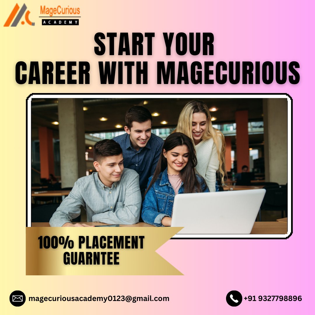 academy_mage's tweet image. Discover your coding journey! Embrace the power of technology!
Redefine your journey at Magecurious Ahmedabad. 
We are here to equip you with the skills of tomorrow.
Register now! 
#FullStackDevelopment #CodingDreams #WebAppss #EnrollNow  #CareerOpportunities #SkillBuilding