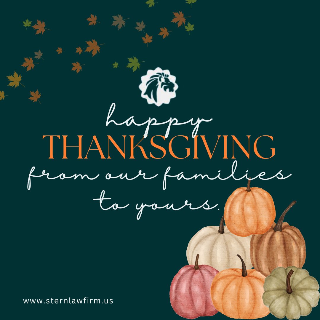 STERNLawLLC's tweet photo. Wishing you and those you love a day of togetherness and peace.

#STERNLaw https://t.co/ElAznnMz7z