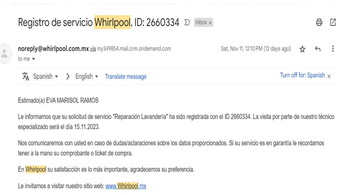 evaramos28's tweet photo. @WhirlpoolCorp @WhirlpoolMX @Panafoto @AcodecoPma  Who is going to be responsible for this? I invested 545.49 dollars in a washing machine that doesn't work.  Refer to the Panamanian Law on this matter. I don't think I will be buy whirpool products anymore. I want my money back. https://t.co/E68KSICNbl