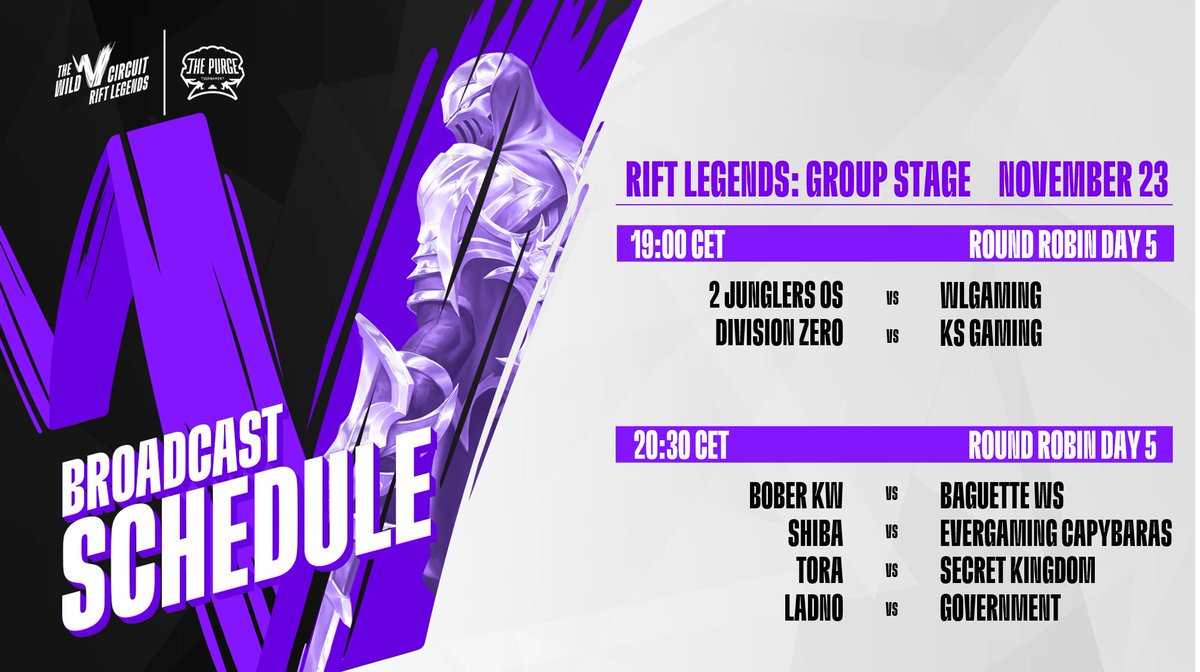 The second week of #RiftLegends Group Stage is starting tonight 🔥

Join us at 7pm CET and do not miss any confrontations ⚔️

Check out the stream links in the comments below👇