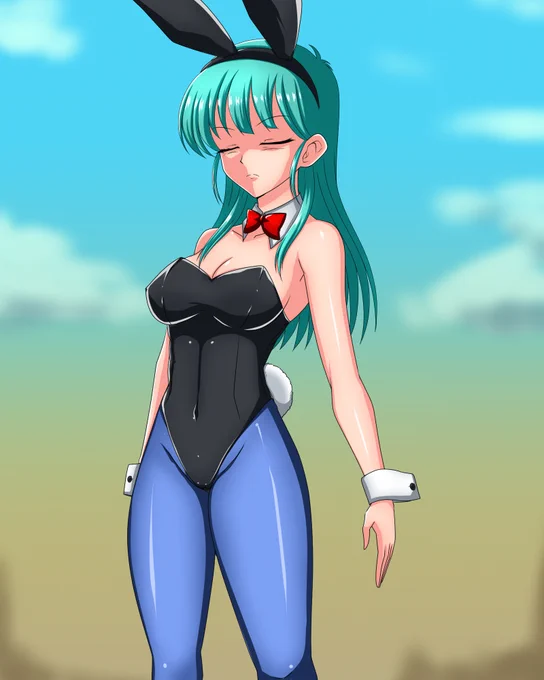 バニーブルマでベビー寄生描いてみたよ 