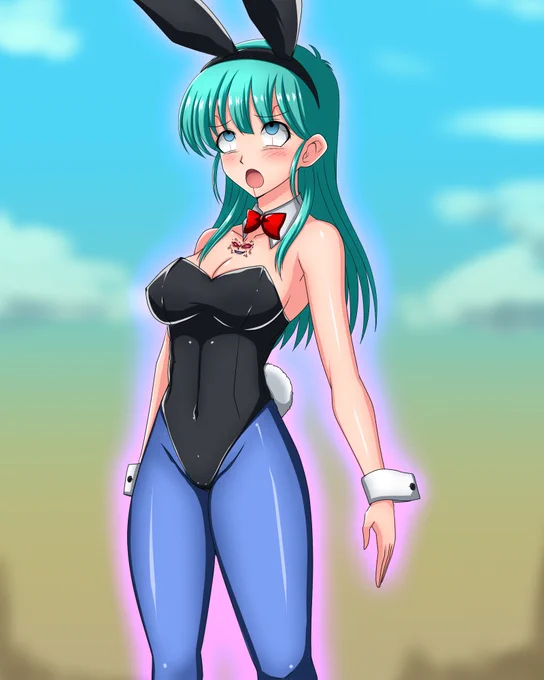 バニーブルマでベビー寄生描いてみたよ 