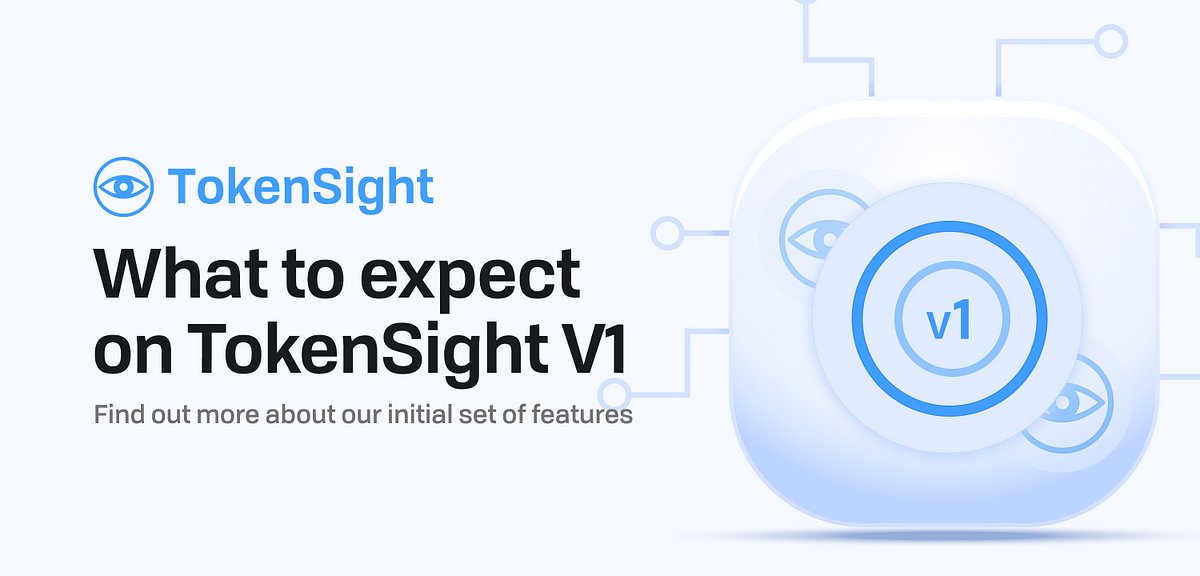 1/ TokenSight V1 goes live in less than two weeks with the most comprehensive and reliable #DEX trading platform and experience.

Ready? Let's dive into the features.
Start here: tokensight.medium.com/what-to-expect….