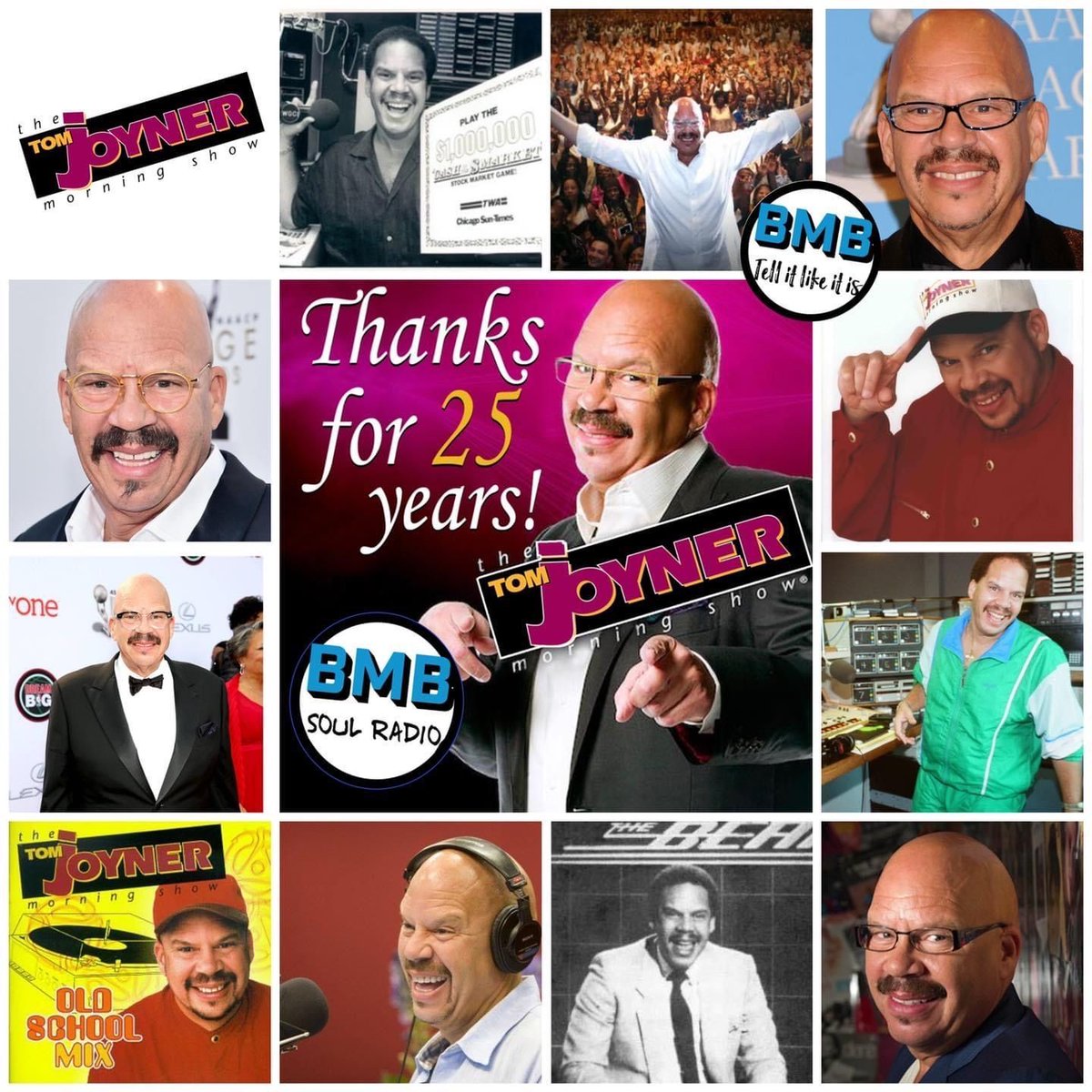 Bmbempower's tweet photo. ๐๐๐ฅณ๐๐Oh, oh, oh, it's The Tom Joyner Morning Show! Happy Birthday To The Legendary Radio Fly Jock Tom Joyner! He Is 74 Today!
#happybirthday #TomJoyner #TomJoynerMorningShow #FlyJock #dallastochicago #radiohost #legend https://t.co/LQxbXqQNV0