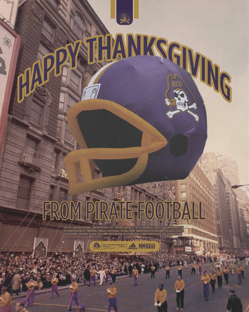 Happy Thanksgiving Pirate Nation! 🦃🏴‍☠️