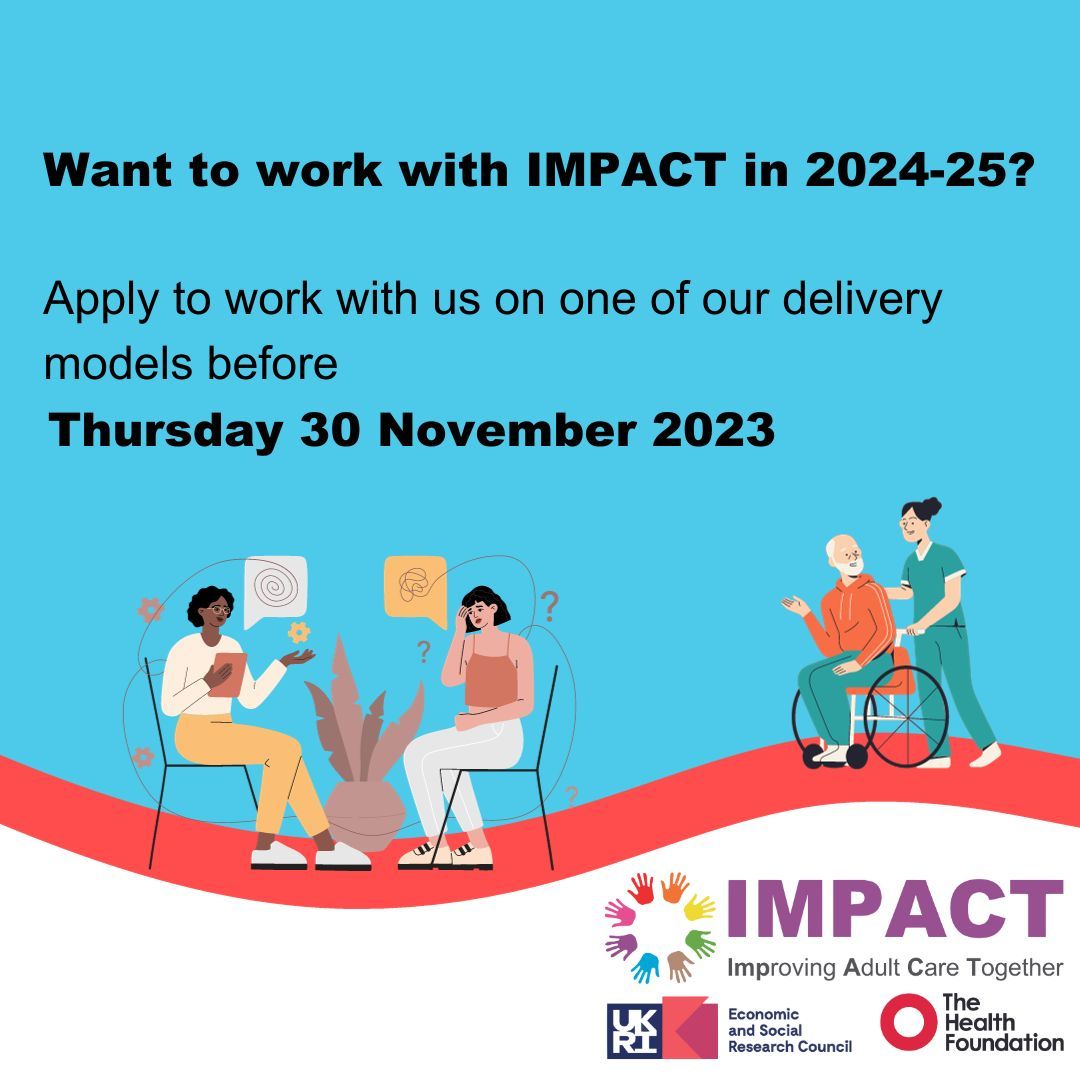 One week to go until our applications close on the 30th of November. Don’t miss out on being a part of the positive change here at IMPACT. To find out more: buff.ly/49hFlzg