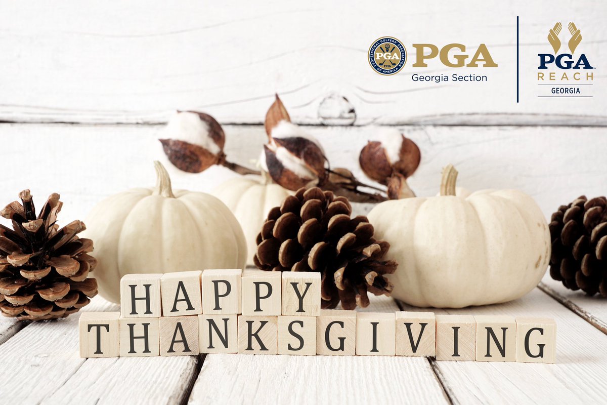 Happy Thanksgiving from Georgia PGA!