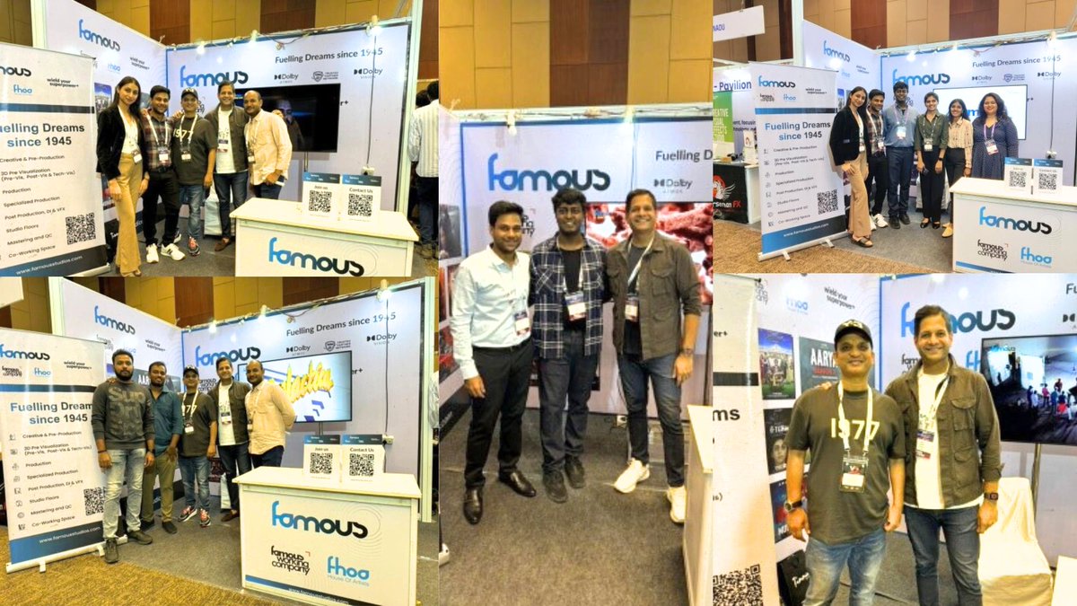 vfxexpress's tweet image. Famous Studios Company’s Unforgettable Expedition: Navigating Boundless Creativity at the VFX Summit 2023.
Checkout More:
vfxexpress.com/focus-studio-c…

#vfxsummit #famousstudio #vfxevent #vfxexpress