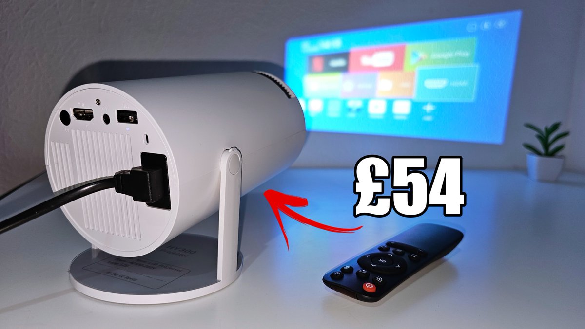 ChigzTechReview's tweet photo. NEW VIDEO:  Samsung Freestyle Clone for ONLY £54 (Smart Android Projector HY300)
▶️ https://t.co/wo1WPHPw40

--
#SmartProjector #BakeyProjector #HY300 #SamsungFreestyle #gamingprojector #Homecinema https://t.co/BfYXEK1H2B