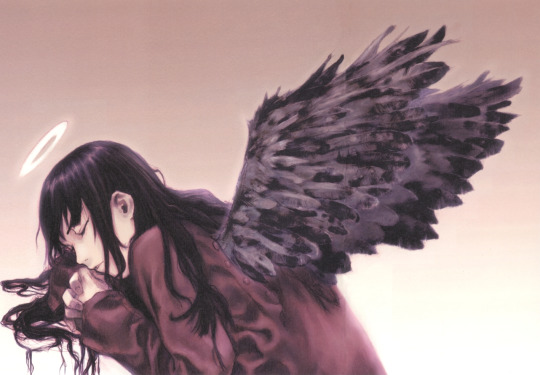 3CC0__'s tweet photo. Haibane Renmei by Yoshitoshi Abe (2001) https://t.co/2cj0e685Ql