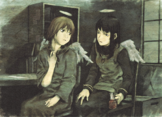 3CC0__'s tweet photo. Haibane Renmei by Yoshitoshi Abe (2001) https://t.co/2cj0e685Ql