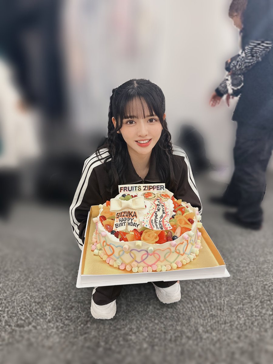 ぷぅ助⭐︎ ドリップ*推しケーキ Juice=Juice x FRUITS ZIPPER『#フルーツジュース』ありがとうご