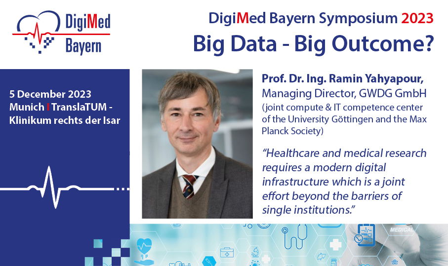 BioM Biotech Cluster Development (@biom_munich) on Twitter photo “#Healthcare & medical research requires a modern digital 🚆 #infrastructure which is a joint effort beyond the barriers of single institutions.” Ramin Yahyapour of <a href="/uniGoettingen/">Uni Göttingen</a> will speak at the #DigiMedBayern Symposium on Dec 5 in Munich. Register: pretix.eu/bio-m/dbs2023/ “#Healthcare & medical research requires a modern digital 🚆 #infrastructure which is a joint effort beyond the barriers of single institutions.” Ramin Yahyapour of <a href="/uniGoettingen/">Uni Göttingen</a> will speak at the #DigiMedBayern Symposium on Dec 5 in Munich. Register: pretix.eu/bio-m/dbs2023/