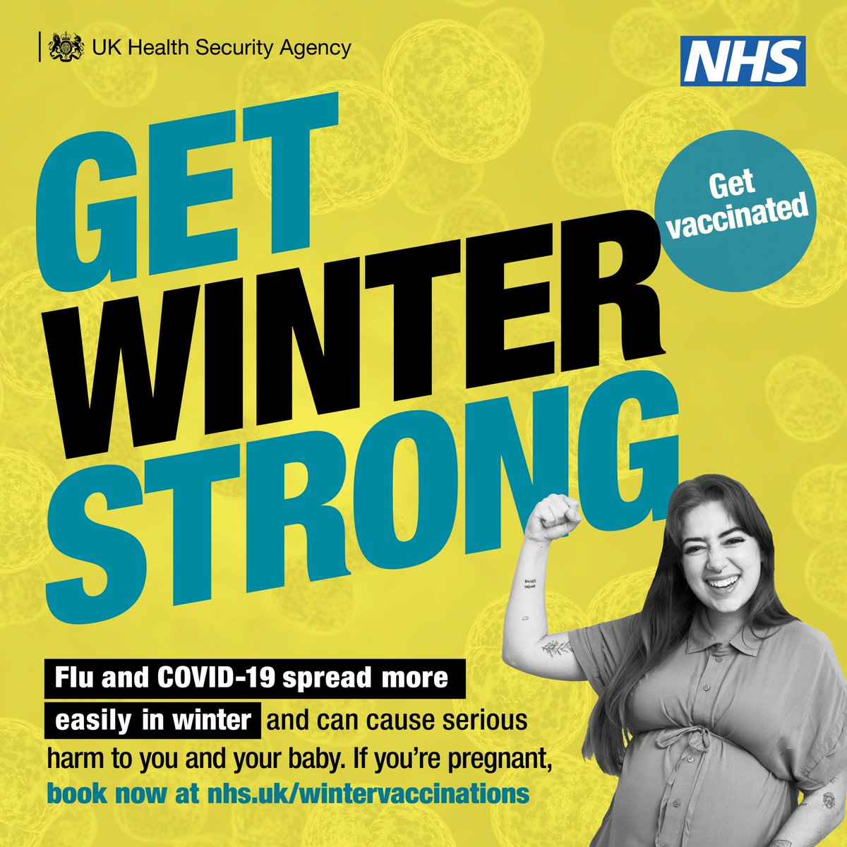 Pregnant? Flu and Covid-19 can cause serious harm to you and to your baby. Book a vaccination now at nhs.uk/wintervaccinat…