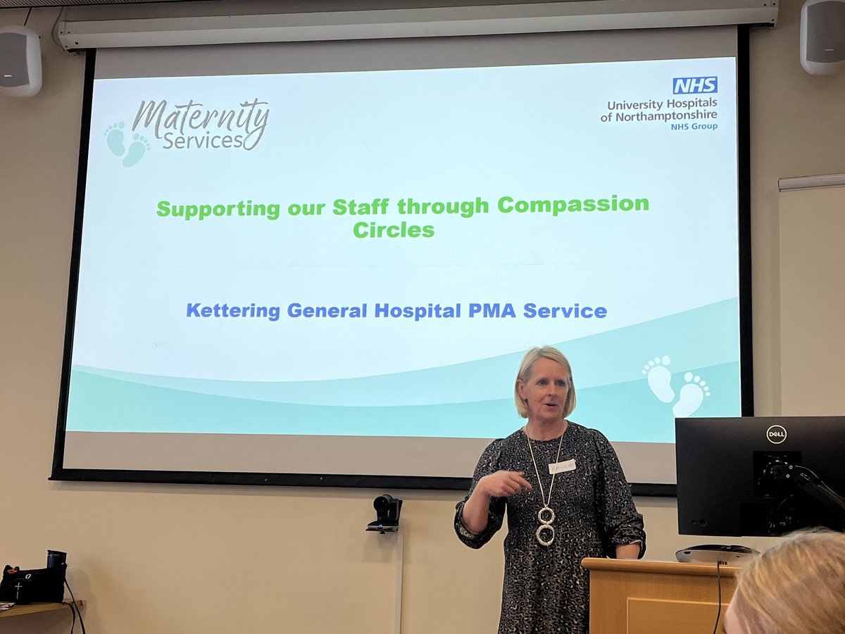 MaternityKgh's tweet photo. Sharing the success of @KettGeneral PMA’s and the power of the Compassion Circle @MaraTonks #20mincarespace @paulaanderson74 @WestM61 @KGH_CEO @ChiefMidOff #PMA #midwives #midlandspmaawayday @dunkleybent @Angelboyce https://t.co/xgmqf383VD