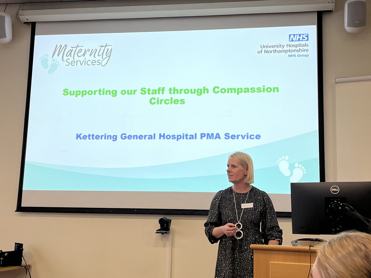 Sharing the success of @KettGeneral PMA’s and the power of the Compassion Circle @MaraTonks #20mincarespace @paulaanderson74 @WestM61 @KGH_CEO @ChiefMidOff #PMA #midwives #midlandspmaawayday @dunkleybent @Angelboyce