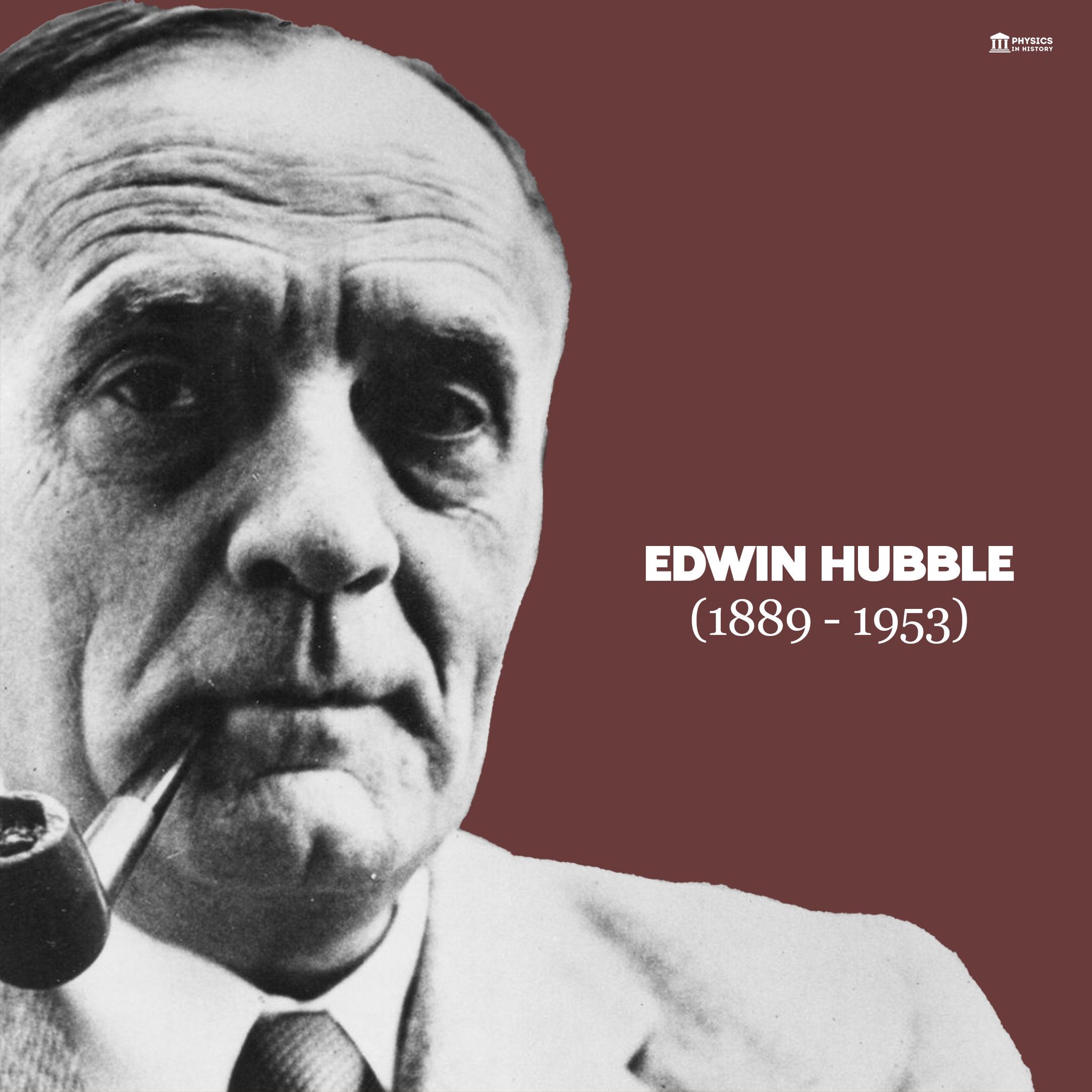 Physics In History on X: "On this day in 1924, astronomer Edwin Hubble  published his groundbreaking discovery about the nature of the Andromeda  “nebula” and the existence of other galaxies beyond the