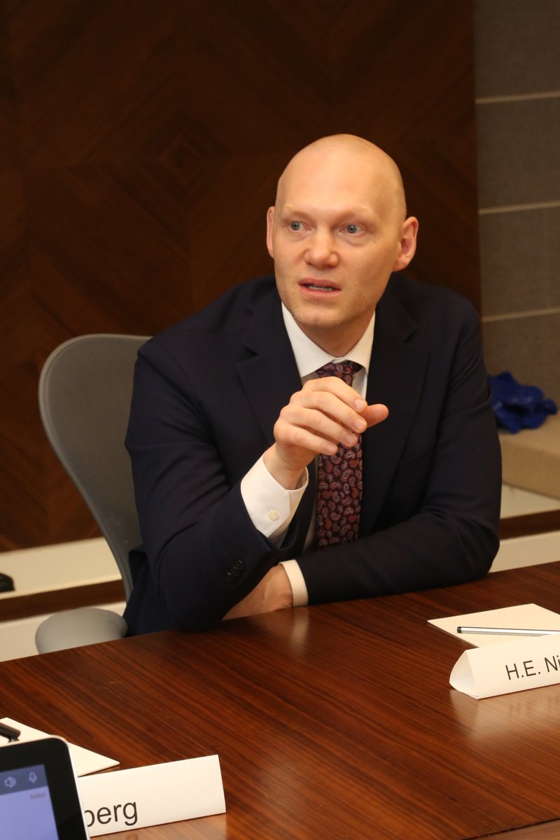 Delighted to host HE <a href="/NiklasWykman/">Niklas Wykman</a>, Swedish Minister for Financial Markets &amp; <a href="/SwedenCGMumbai/">Sven Östberg</a> Sven Östberg for a vibrant discussion with business leaders in #Mumbai. Thanks to <a href="/arun_raste/">Arun raste</a> <a href="/ShankarJadhav01/">Shankar Jadhav</a> <a href="/dnjoshispeaks/">Dinesh Joshi</a> <a href="/Mukund_Rajan/">Dr. Mukund Rajan</a> <a href="/SamirSomaiya/">Samir Somaiya</a>, Royston Braganza, Pankaj