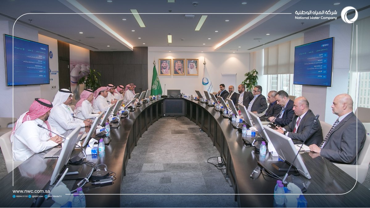 سعدت اليوم باستقبال وفد من وزارة المياه والري بالمملكة الأردنية للحديث حول فرص التعاون وتبادل الخبرات في تطوير قطاع المياه