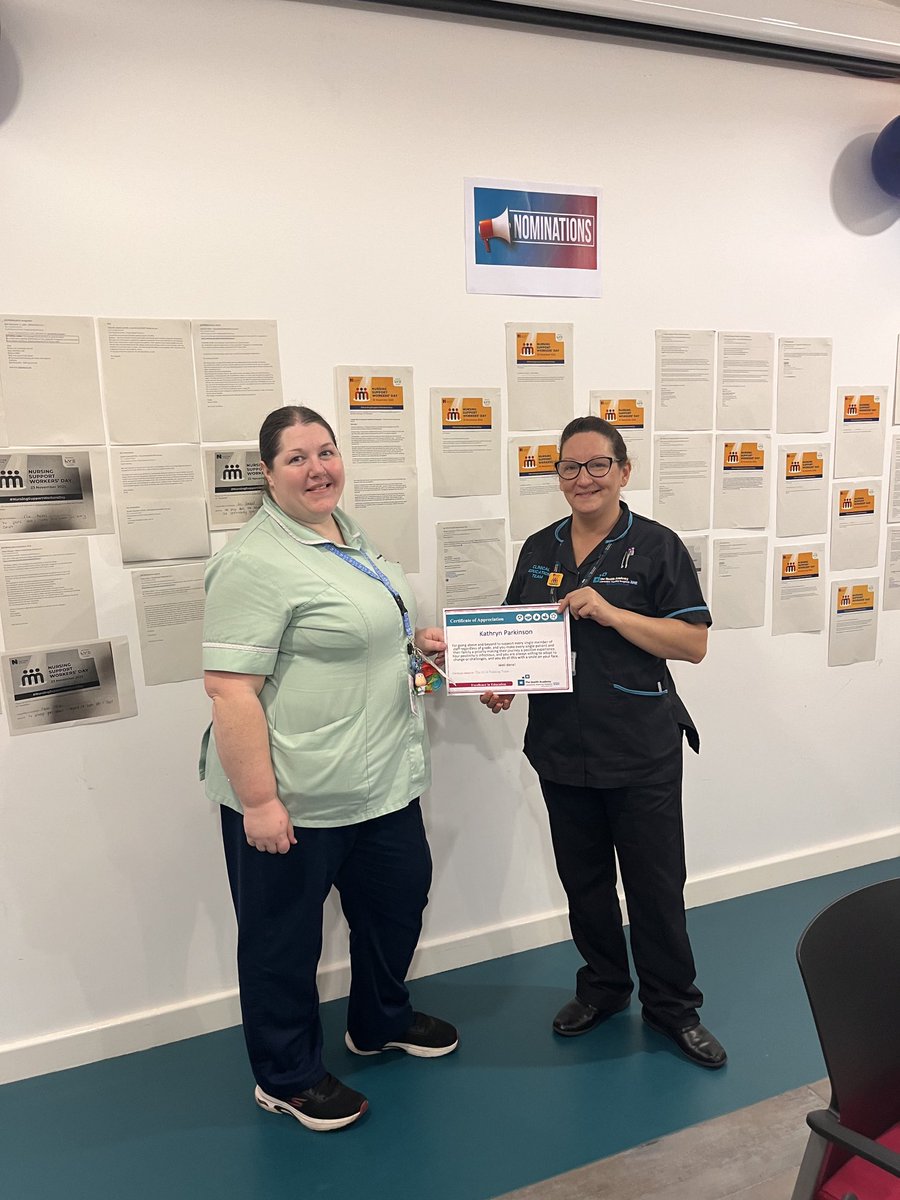 Well done to ⁦<a href="/kattybob/">kathryn</a>⁩ for her certificate for always going above and beyond in all she does. Thank you for all you do #nursingsupportworkerday. ⁦<a href="/LancsHealthAcad/">Lancs Health Academy</a>⁩ ⁦<a href="/LancsHospitals/">Chorley & Royal Preston</a>⁩ ⁦<a href="/LaurenOBri_en/">Lauren O’Brien</a>⁩ ⁦<a href="/SarahC_RN/">Sarah Morrison RN</a>⁩