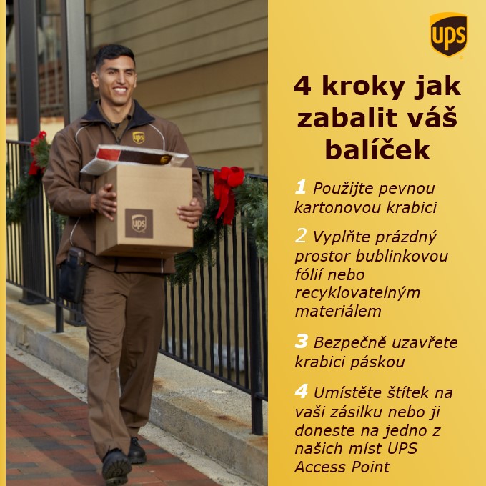 Jak zabalit bezpečně a správně vaši zásilku?

#UPS #Packaging #Vanoce