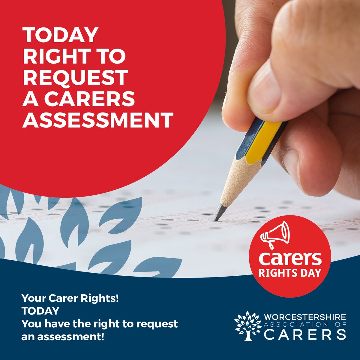 Today. Right to Request a Carers Assessment. worcestershire.gov.uk/council-servic… #worcestershire #worcester <a href="/OfficialYSS/">YSS</a>   #CrossroadsCaringforcarers <a href="/CarersCareline/">Carers Careline</a>  <a href="/WorcsWPCC/">WPCC</a>  <a href="/WACSocialPres/">Social Prescribers @ WAC</a>   <a href="/WorcsAcuteNHS/">Worcestershire Acute NHS</a>   <a href="/WACShop/">WAC Shop Droitwich</a>   <a href="/CarersUK/">Carers UK</a> #unpaidcarers #CarersRightsDay