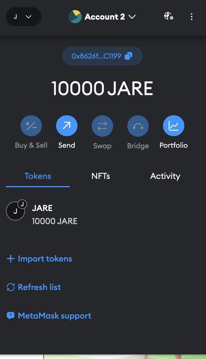 STACCoverflow's tweet photo. airdropping 13.8 JARE to anyone who comments their 0x address below

details:

https://t.co/OiB9OtY1Kg
31337
JARE

still a better L2 story than any other L2 https://t.co/iKlziZK2O9
