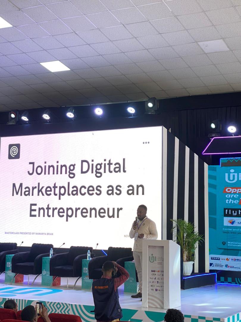 tubayotravel's tweet image. Our CEO @Namanya_bryan shading light on why you should join the Tubayo Market Place at #UIW2023