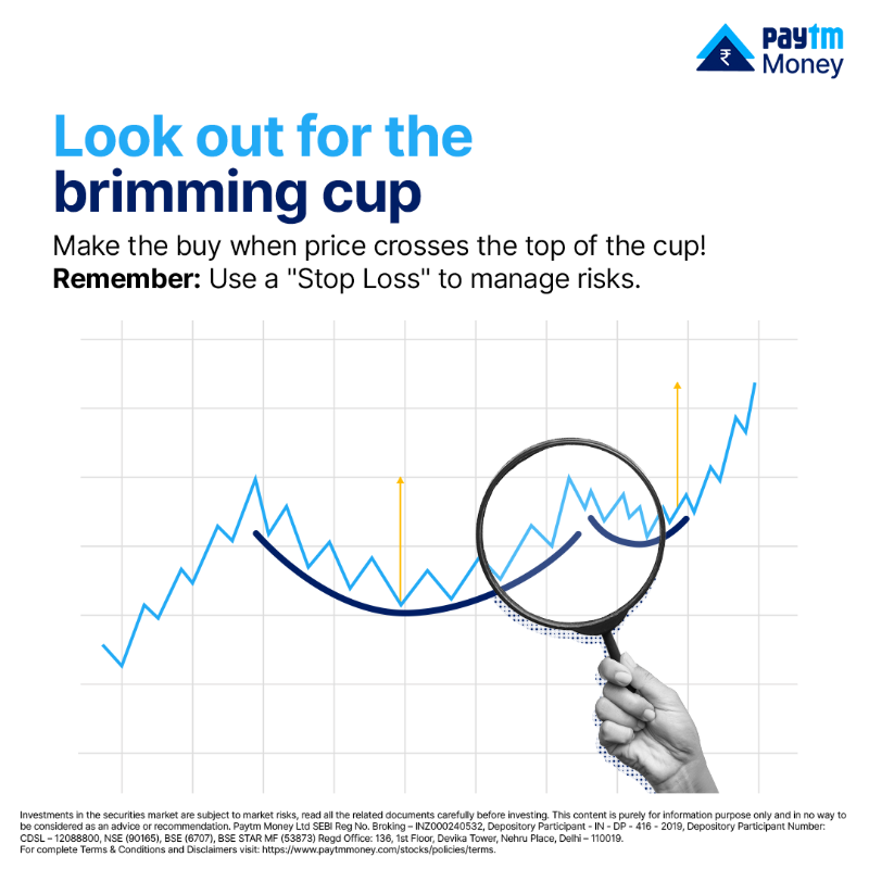 PaytmMoney's tweet photo. Everyone else - It's just a cup with a handle.
Us - It's an investment opportunity 🤷‍♂️ in the form of a bullish continuation pattern that looks like a cup, followed by a small consolidation period that resembles a handle.

#PaytmMoney #CupAndHandle #MarketPattern #TimeToInvest