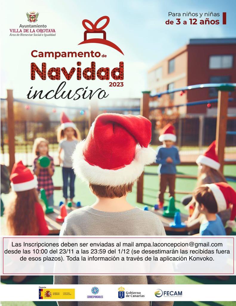 Nuestro campus de navidad en el CEIP N.S de La Concepción. Actividades, manualidades, sorpresas y educación en valores. Anímate a disfrutar estas navidades. Te esperamos ⛵️💜
