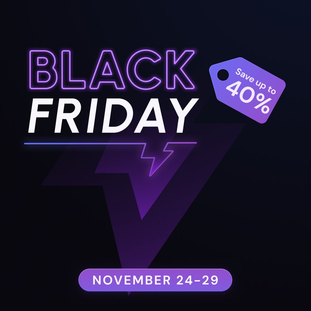 wattspeed's tweet image. Black Friday just started, so now it’s the time to save big on any Wattspeed subscription!

- 40% off for the first 3 months of any monthly plan
- 20% off of any yearly plan, applied one-time

#BlackFriday #BlackFriday2023 #webperf #cwv #crux #performance