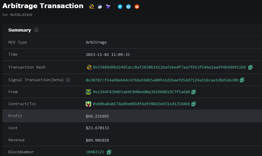defideconstruct's tweet photo. some user profits here;

#mevbot #tradebot #autotradebot #arbitragebot https://t.co/kfXte6rSLI