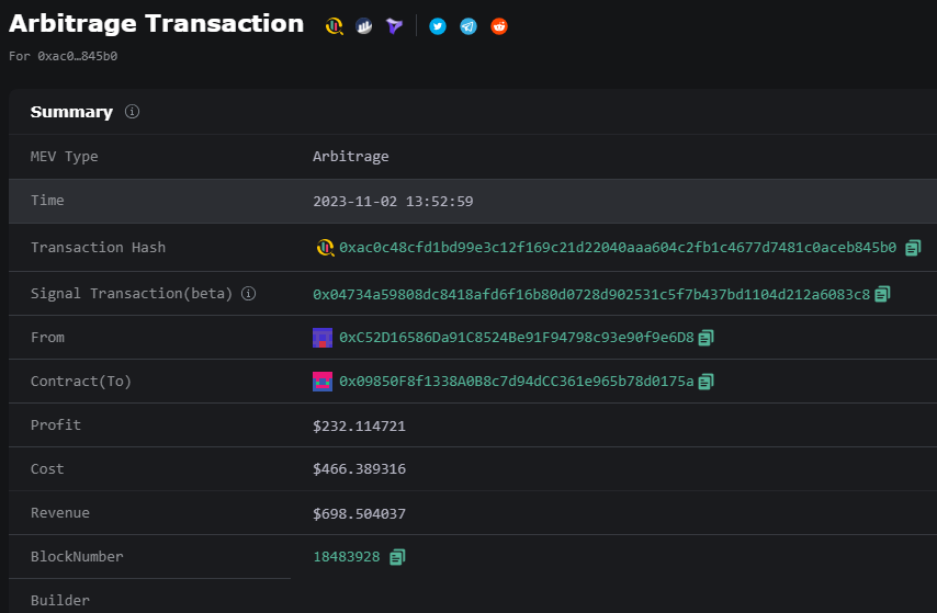 defideconstruct's tweet photo. some user profits here;

#mevbot #tradebot #autotradebot #arbitragebot https://t.co/kfXte6rSLI