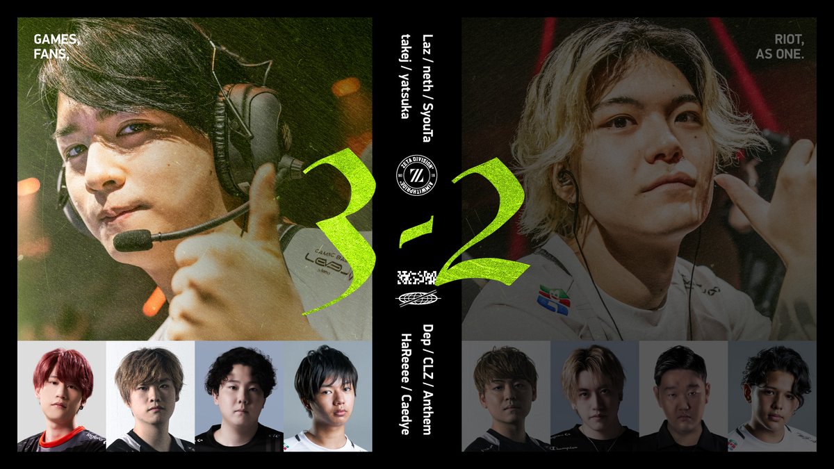 zetadivision's tweet photo. まさかまさかの大熱戦の末、Laz軍に軍配⚔️🪭

両軍に参戦いただいた選手の皆さまおつかれさまでした！！
次は9日後、PRO INVITATIONALで！🖐️

#RiotGamesONE https://t.co/glx0WPASmS